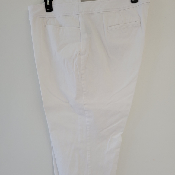Chaps Capris 22W White - Picture 3 of 5